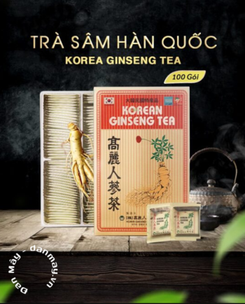 Trà Hồng Sâm Hàn Quốc Buleebang Hộp 100 Gói x 3g