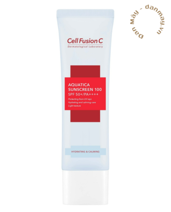 Kem Chống Nắng Cell Fusion C Aquatica Sunscreen 100 SPF50+PA++++ Cấp Ẩm Dịu Da 50ml