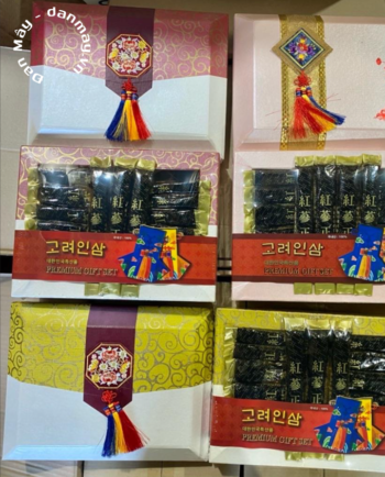 Sâm tẩm mật ong GeumSan Hàn Quốc hộp (14-18củ ) 500gr