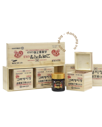 Cao Linh Chi Cô Đặc Gold Hàn Quốc Hộp Gỗ Trắng 3 Lọ x 120gram