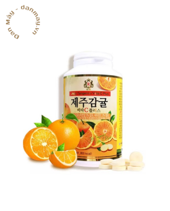 Viên ngậm Vitamin C Jeju KING PREMIUM 510g Hộp 365 viên
