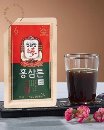 Hộp 60 Gói Nước Hồng Sâm Pha Sẵn KGC Jung Kwan Jang Tonic (60 gói x 50ml)