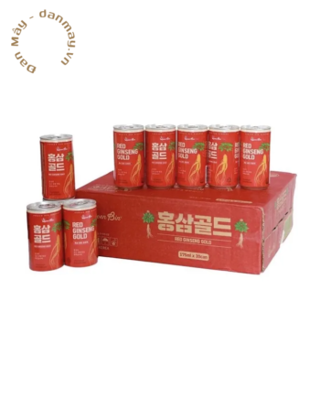 Thùng 30 lon nước hồng sâm Queen Bin Hàn Quốc 175ml