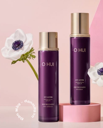 Bộ Dưỡng Da Cải Thiện Nếp Nhăn Ohui Age Recovery 2pcs Special Set
